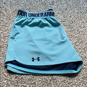 Under armour mesh play up shorts